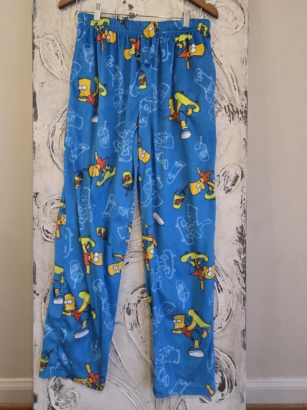 Blue Graphic Men's Lounge Joggers